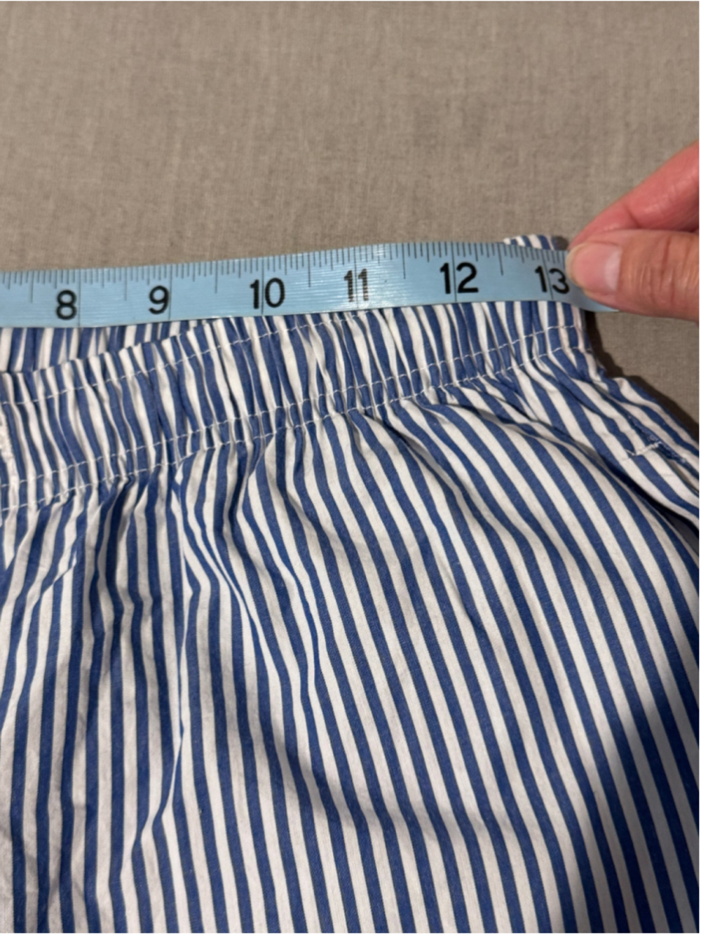 Women's beachlunchlounge Striped lounge pants Blue White Size XS - Picture 9 of 12